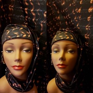 A Exlarge Beautiful hairstyles scarf